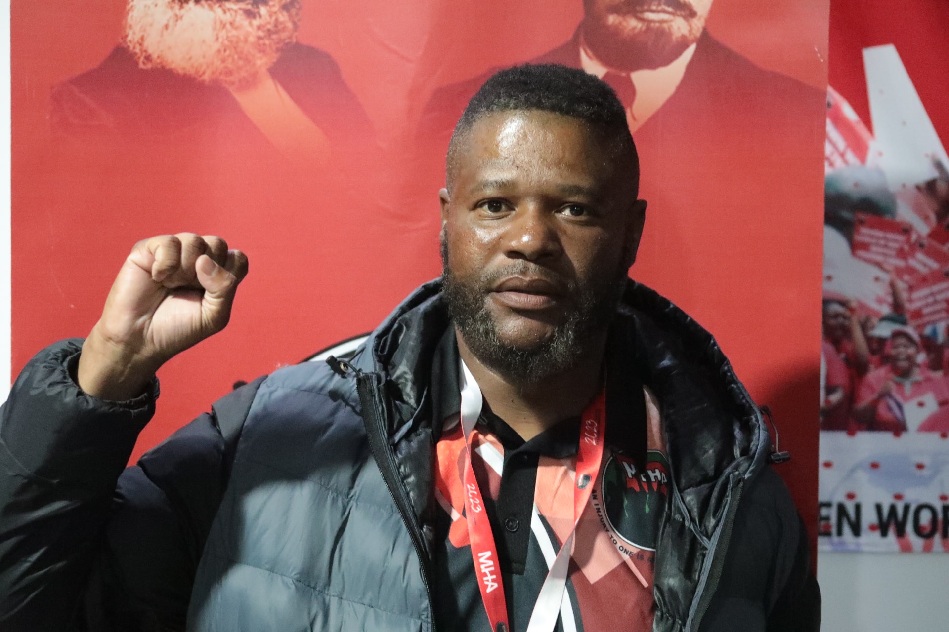 Newly Elected Frances Baard Regional Deputy Chairperson - Cde Thabang Seeku